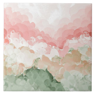 Carreau Gris rose blanc Tricolor grand