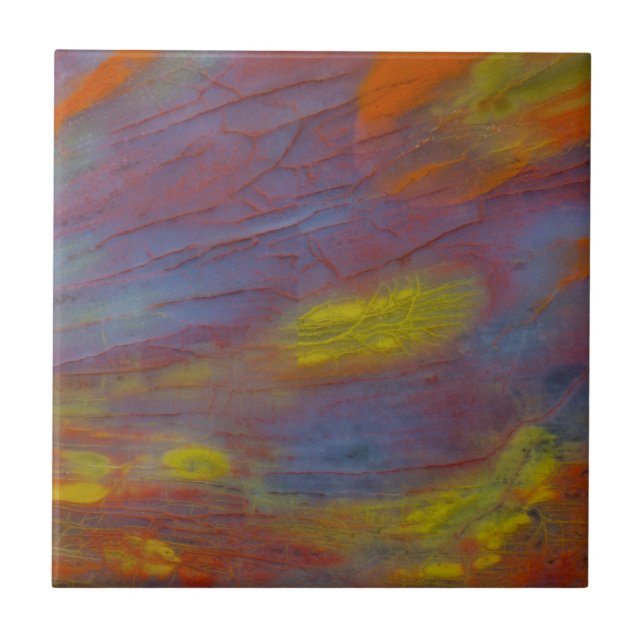 Carreau Gros plan sur le bois de Petrified (Devant)