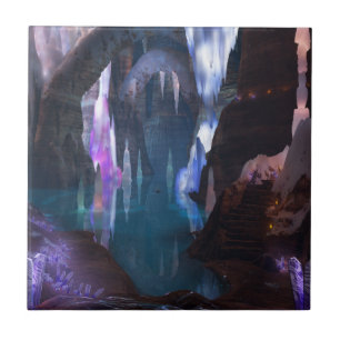 Carreau Grottes brillantes par Carrelage décoratif de nuit