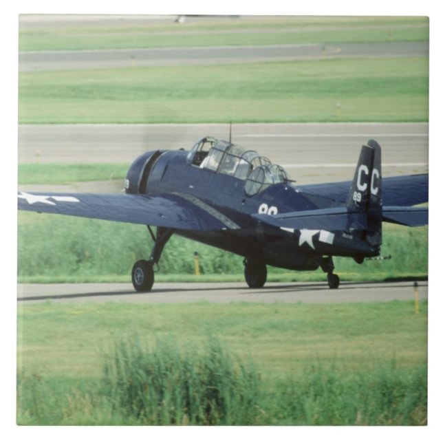 Carreau Grumman TBF/TBM Avenger torpilleur embarqué sur po (Devant)