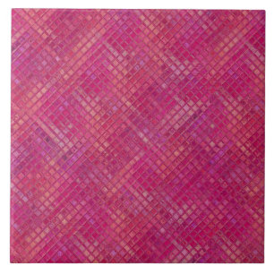Carreau Grunge en marbre rose et violet 6 x 6