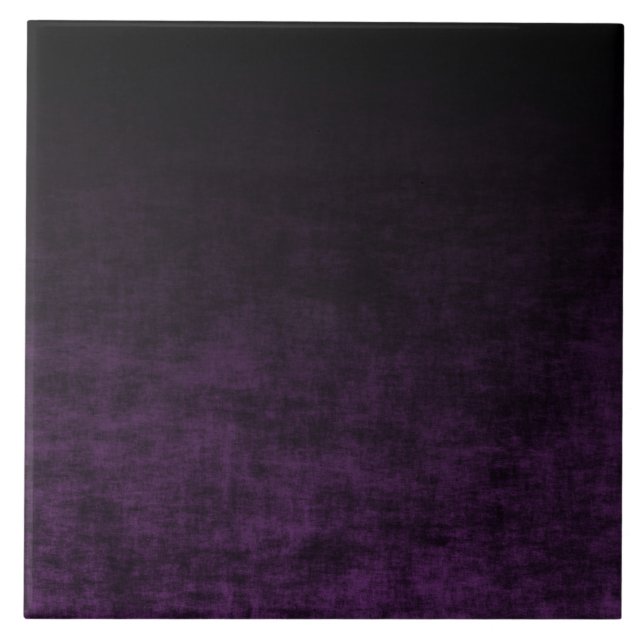 Carreau Grunge Ombre noir et violet texture (Devant)