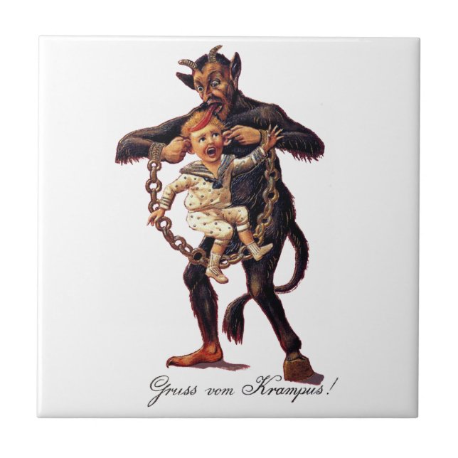 Carreau Gruss vom (Salutations De) Krampus (Devant)