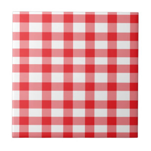 Carreau Guingan rouge