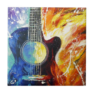 Carreau Guitare de basse