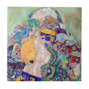Carreau Gustav Klimt - Bébé / Berceau