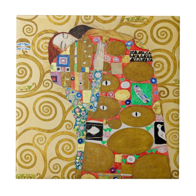 Carreau Gustav Klimt Exécution Nouveau Couple (Devant)