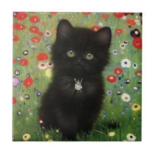 Carreau Gustav Klimt Kitten