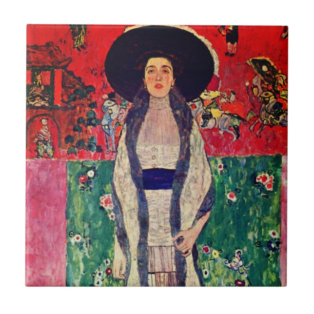 Carreau Gustav Klimt Portrait d'Adele Bloch-Bauer II (Devant)