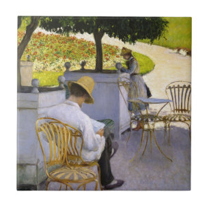 Carreau Gustave Caillebotte - Les Orangers