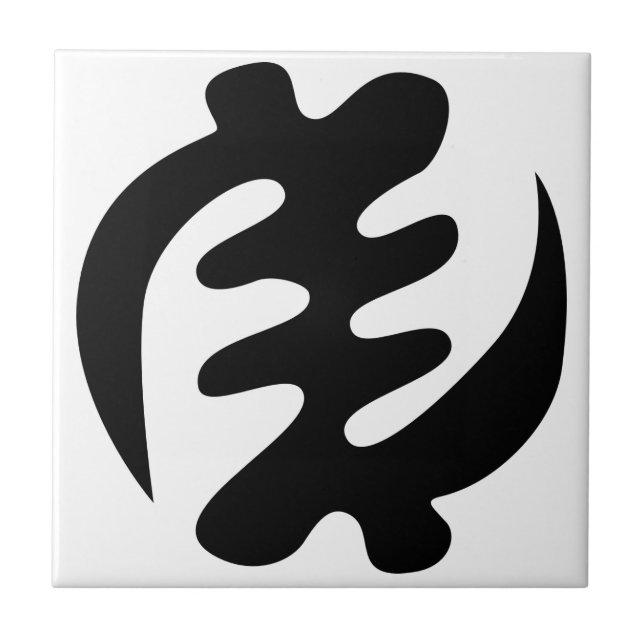 Carreau Gye Nyame | God is Supreme Adinkra (Devant)