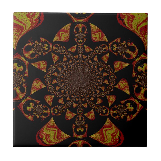 Carreau Hakuna Matata Cadeau Black Jamaica Pop Art. (Devant)