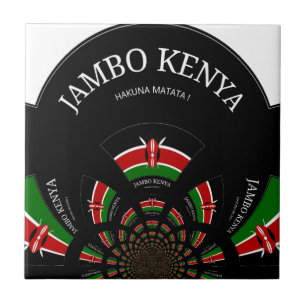 Carreau Hakuna Matata Jambo Kenya