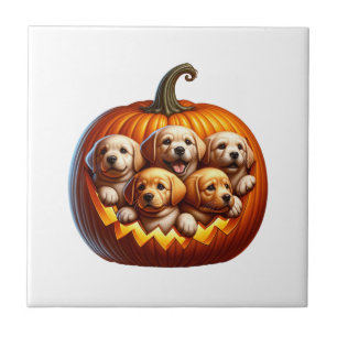 Carreau Halloween de chien