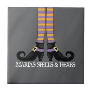 Carreau Halloween Whimsical Black sorch chaussures drôle