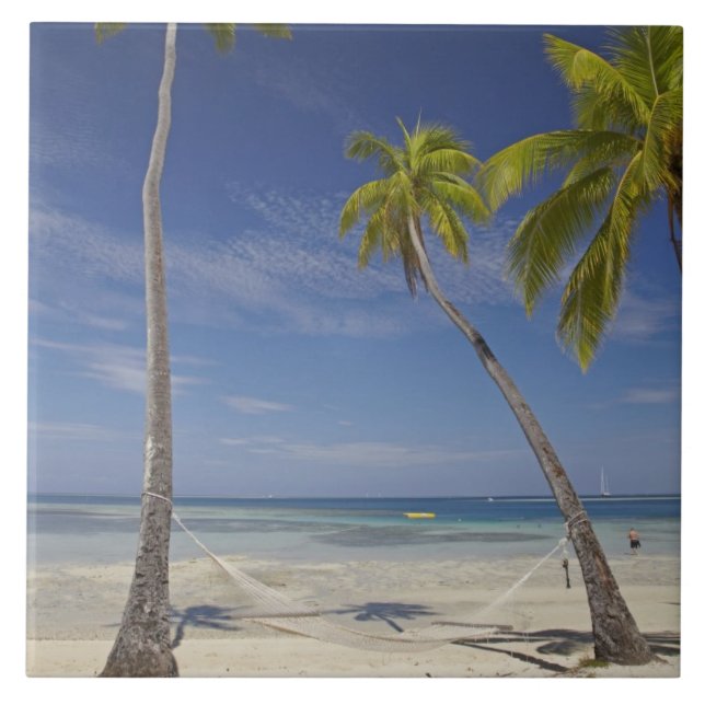 Carreau Hamac et palmiers, Plantation Island Resort (Devant)