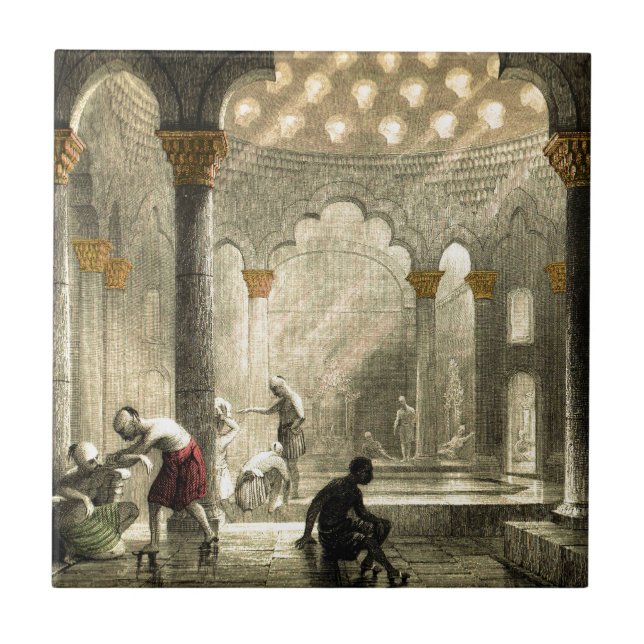 Carreau Hamam turc (Devant)