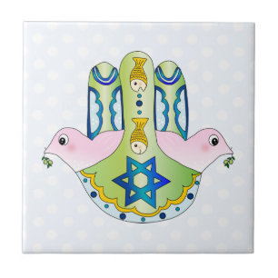 Carreau Hamsa juif
