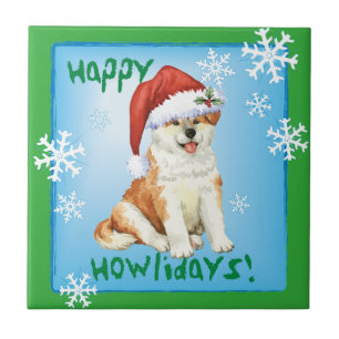 Carreau Happy Howliday Akita