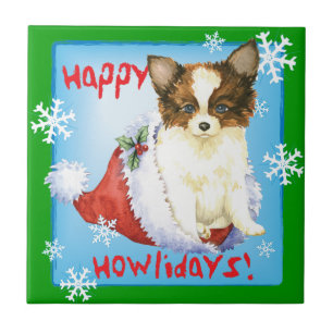 Carreau Happy Howlidays Papillon