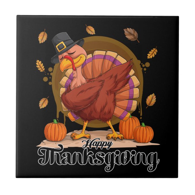 Carreau Happy Thanksgiving (Devant)