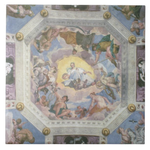 Carreau Harmonie universelle, ou amour divin, du ceilin