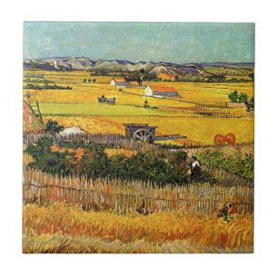 Carreau Harvest at La Crau, avec Montmajour.