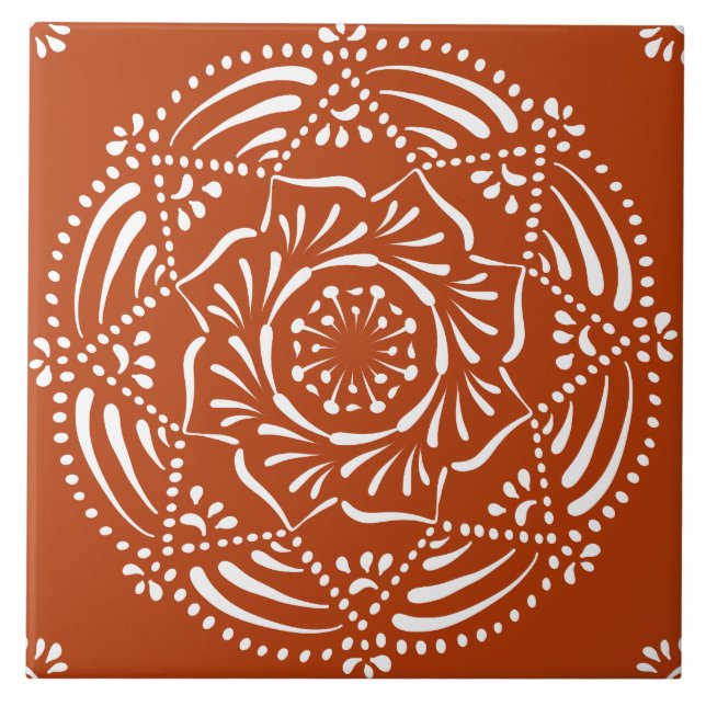 Carreau Henna Mandala (Devant)