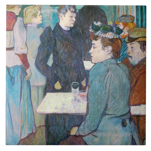 Carreau Henri De Toulouse-Lautrec | Moulin de la Galette (Devant)