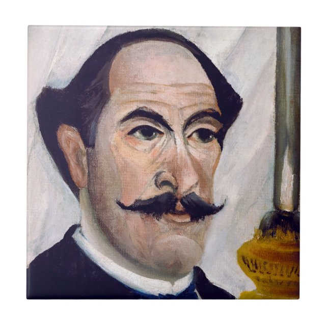 Carreau Henri Rousseau - Autoportrait (Devant)