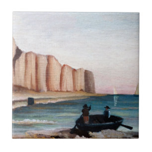 Carreau Henri Rousseau - Falaises