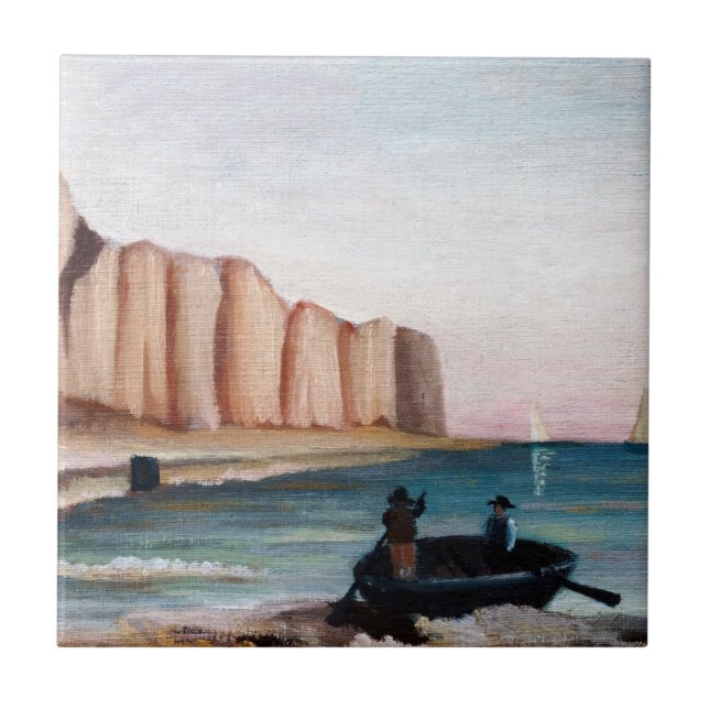 Carreau Henri Rousseau - Falaises (Devant)