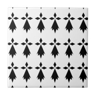 Carreau hermine drapeau Bretagne