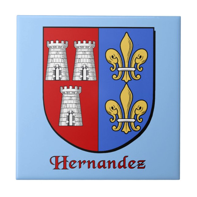Carreau Hernandez Family Shield (Devant)