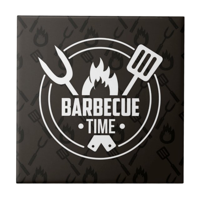 Carreau Heure du barbecue (Devant)