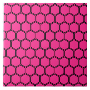 Carreau Hexagone 3 de roses indien