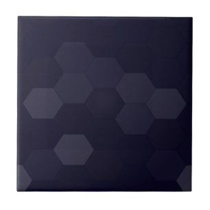 Carreau Hexagones noirs