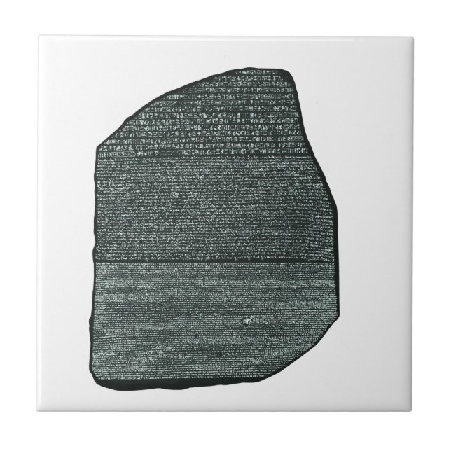 Carreau Hiéroglyphes égyptiens antiques de pierre de (Devant)