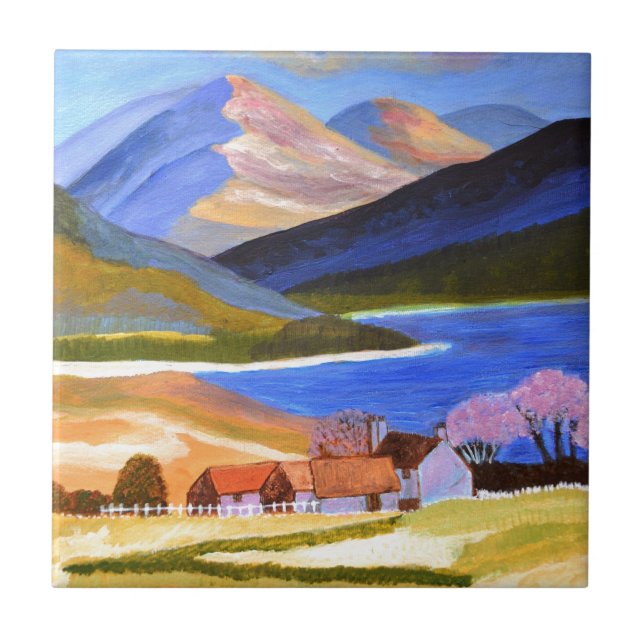 Carreau Highlands écossais 2 (Devant)