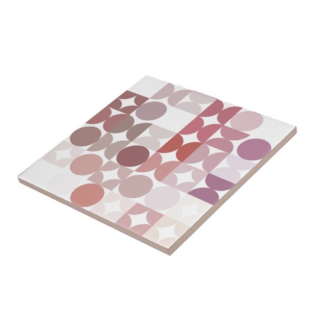 Carreau Hip demi-cercles Abstraits Fusion industrielle Art (Côté)