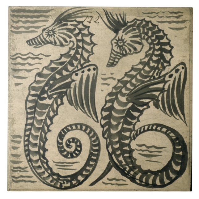 Carreau Hippocampe (la semaine sur le papier) (Devant)