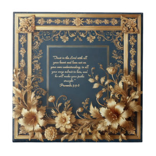 Carreau - Hirloom Grace Bible Verse Carrelage en céramique