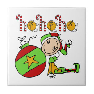 Carreau Ho Ho Ho Holiday Elfe