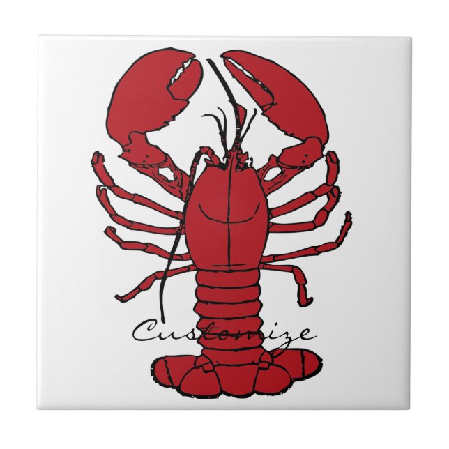 Carreau Homard rouge Thunder_Cove du Maine (Devant)