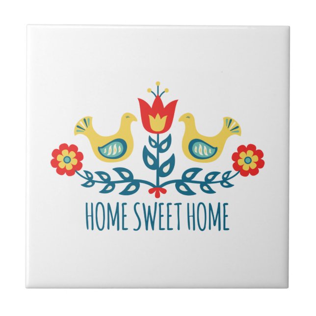 Carreau Home Sweet Home (Devant)