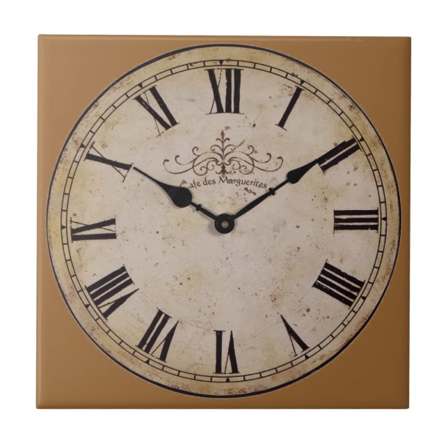 Carreau Horloge vintage (Devant)