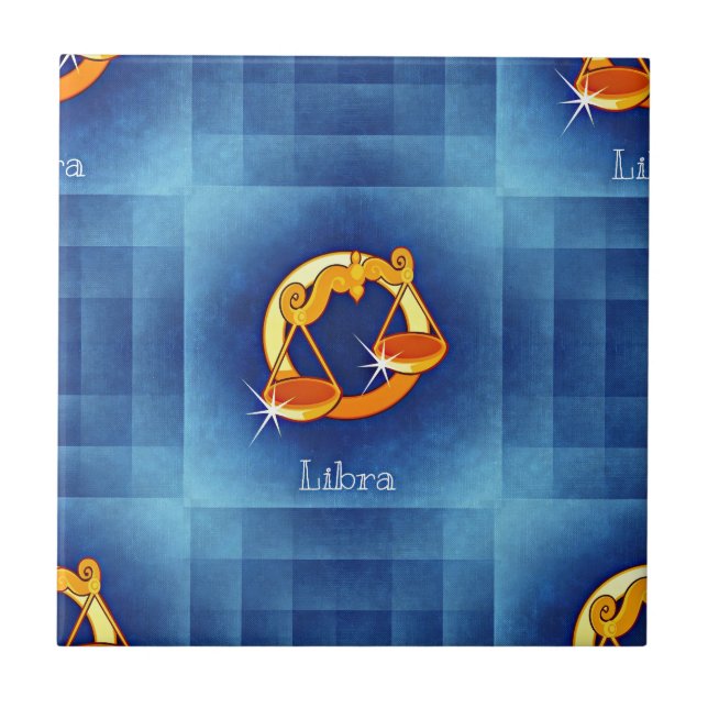 Carreau horoscope de libra (Devant)