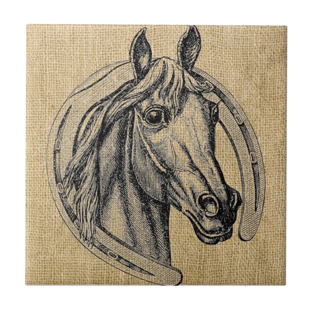 Carreau Horse cameo (Devant)