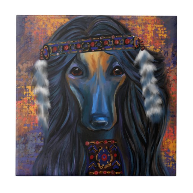 Carreau Hound afghan (Devant)