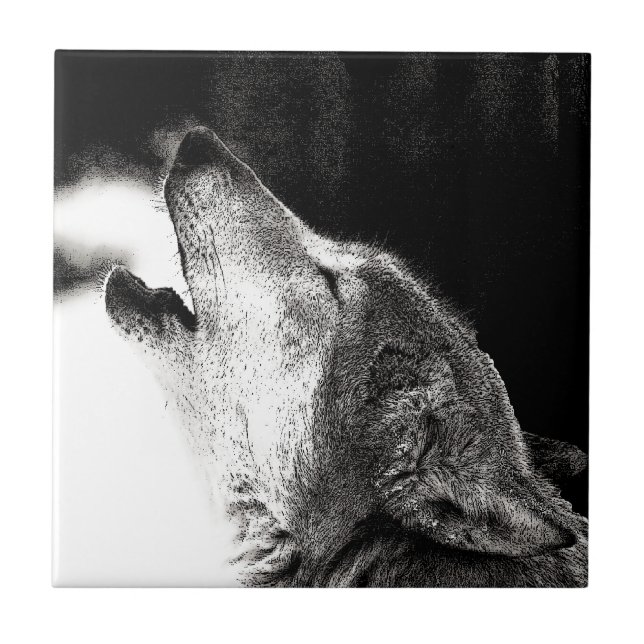 Carreau Howling Wolf (Devant)